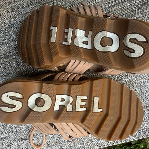 Sorel Women's Joanie Lace Up Wedge Sandal Size 7 - Picture 9 of 9